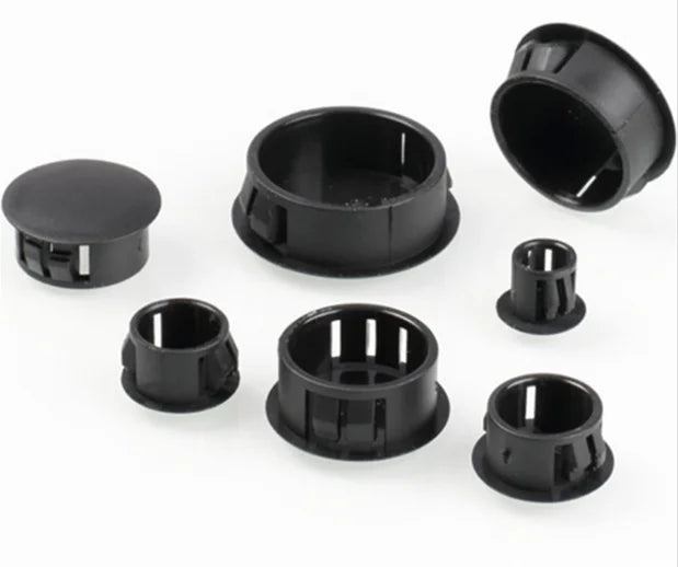 Cheap Nylon Plastic Hole Plug Round Snap Panel Cover Blanking Plugs Plastic Cap MegaBDM