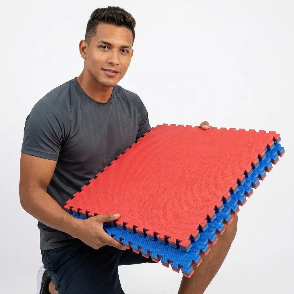 Lower Factory Price EVA Foam Inter-locking Tiles for Exercise Gymnastics and Home Gym Protective Flooring