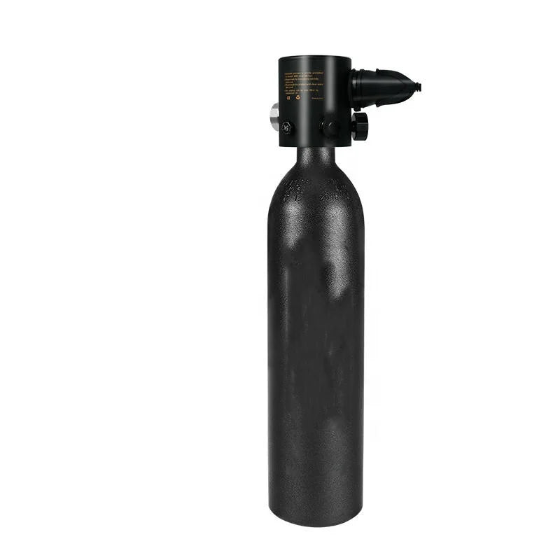 TUXING 0.5L Convenient Light Weight 20Mpa 200bar 3000PSi Gas Cylinder High Pressure Diving Hunting Swimming Aluminum Air Tank