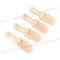 Mini Wooden Scoop 3 Inches - Multipurpose Bath SaltCoffee & Tea Spoons Small Utensil for Spices Flour and Kitchen Use