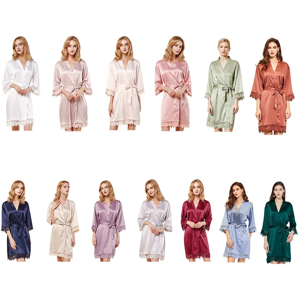 FUNG 3031robe Bridesmaids Robe Custom Robe