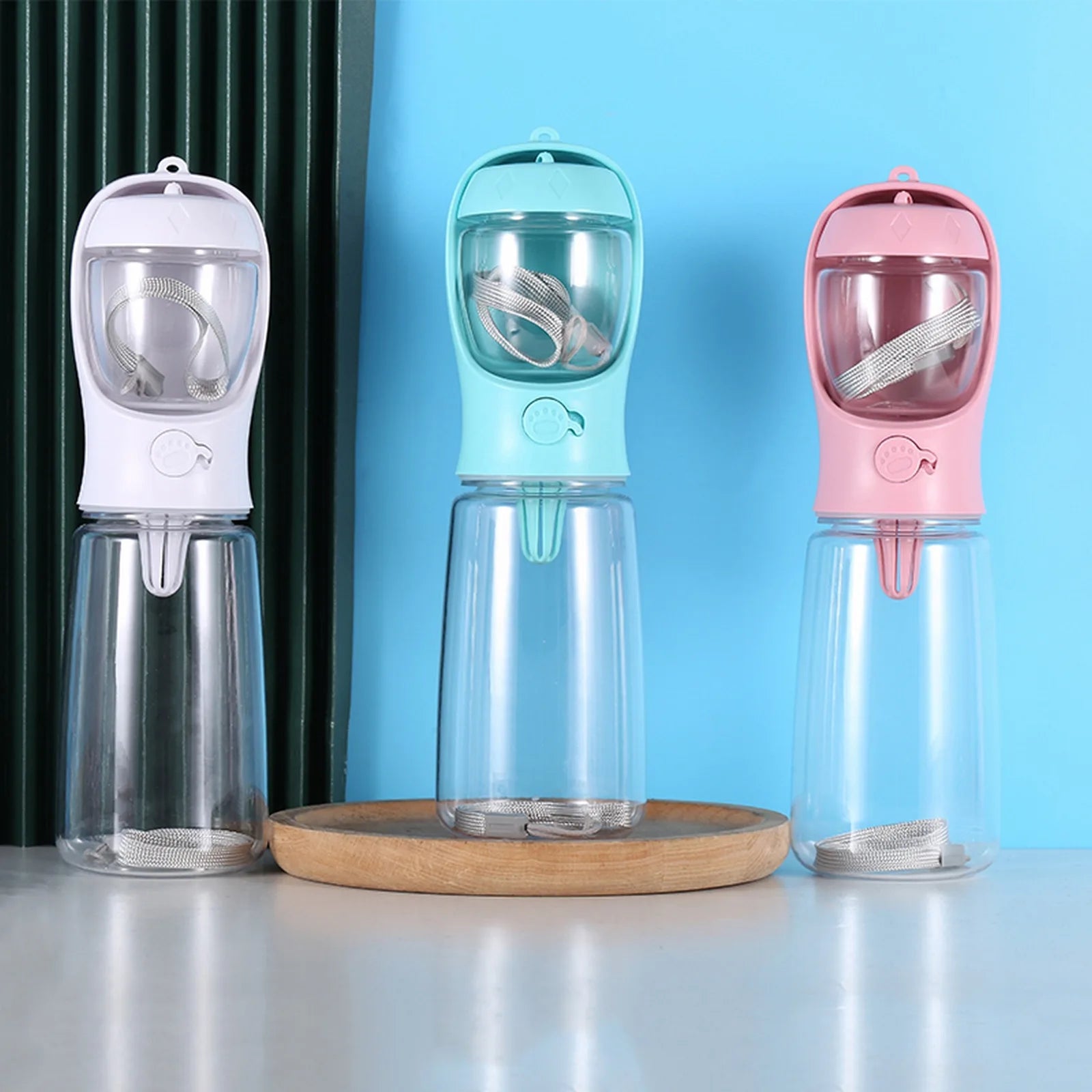 2025 New Quality Pet Water Bottle Portable Dog Bowl Water Bottle Pet Cat Dog Water Dispenser Bottle