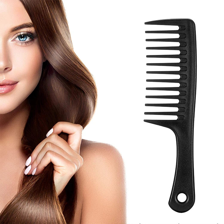 Private Label Anti-Knot Anti-Static Detangling Barber Comb & Scalp Brushes Skin-Friendly Professional Home Salon Use Custom Logo