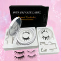 OEM Soft Magnetic Eyelashes Factory Transparent Quality Magnetic Lashes Sets Magnetic False Eyelashes Private Label