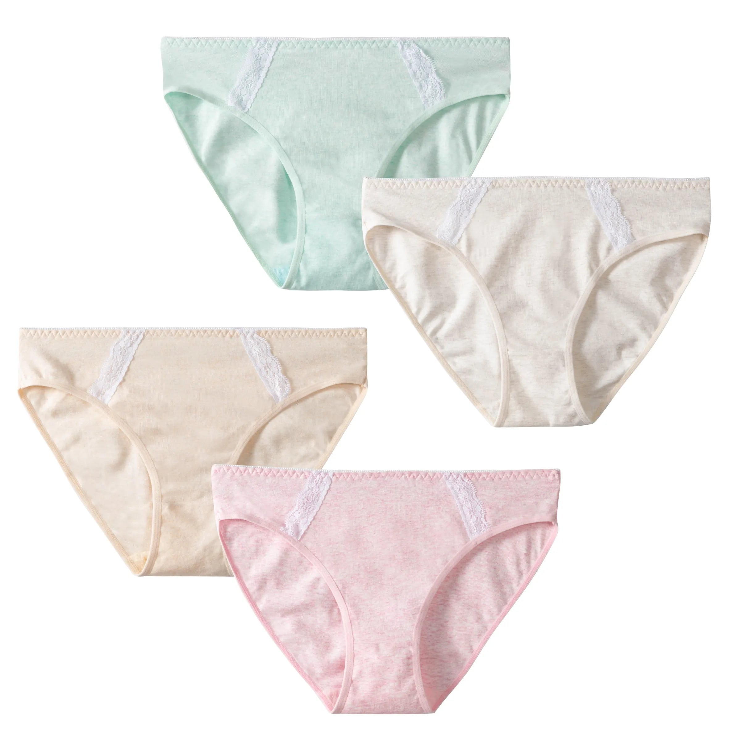 Hot Sale Cotton With Lace Women Briefs Comfortable Soft Cotton Underwear
