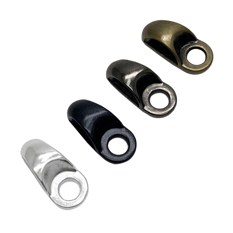 1000 PCS Zinc Alloy Metal Shoes Leather Rivets Round Snail Bread Shape Buckle Hook Hiking Shoe Buckle Rivets Eyelets Accessories