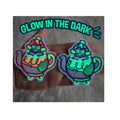 2025 New Custom Glow in the Dark Embroidered Patch for Clothing 3D Iron-on Style for Hats