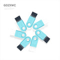 All Products Under One Dollar Things Fruit tart Dusting Food Grade Aqua Green Mini Kitchen Knife Cleaning Brush 10-Colors