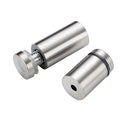 12*25mm Stainless Steel Hollow Advertisement Fixing Screws Glass Standoff Pin Fastener