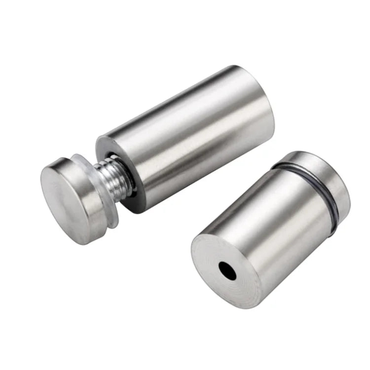12*25mm Stainless Steel Hollow Advertisement Fixing Screws Glass Standoff Pin Fastener