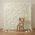 SPR Wholesale Custom White Pink Wedding Supplies Decoration Rose Backdrop Silk Artificial Decorative Flower Wall
