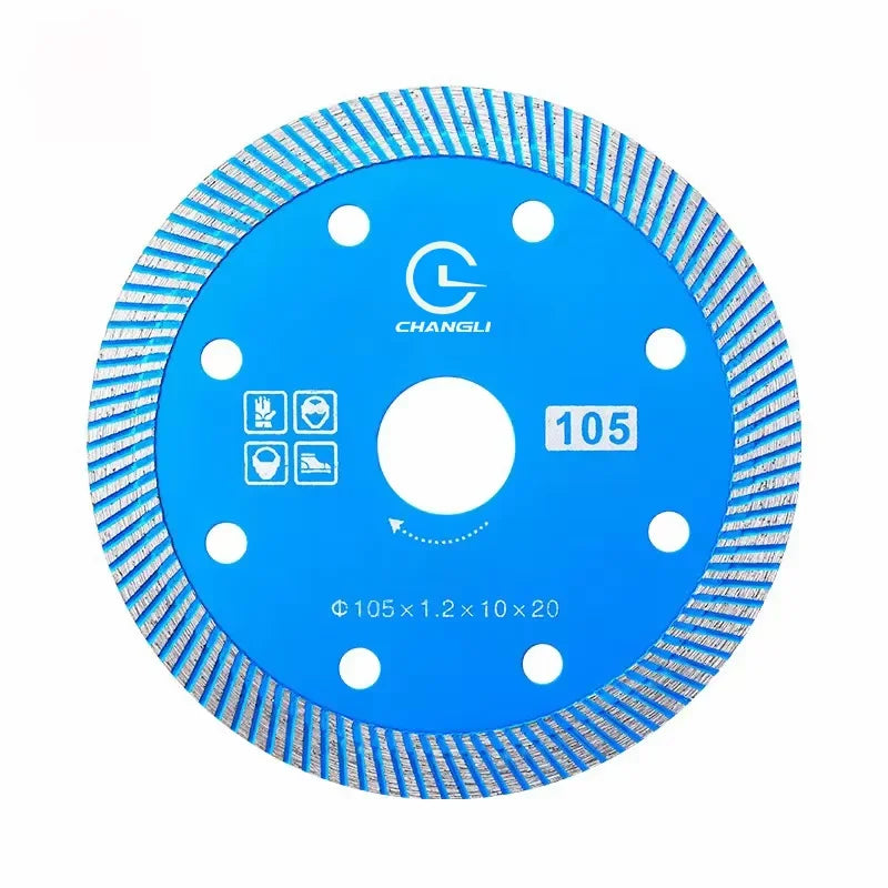 Hot Pressed 4inch Diamond Saw Blade Porcelain Cutting Disc 105mm Cutting Diamond Blade for Wet/dry Cutting Ceramic Tiles