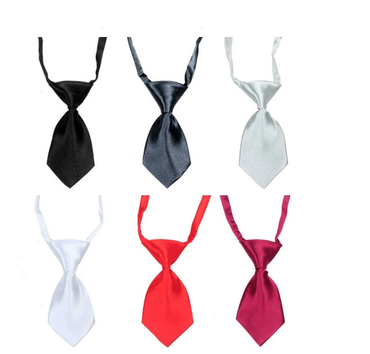 Wholesale Design Plain Pet Ties Bow Ties Dog Neckties for Dog Cat