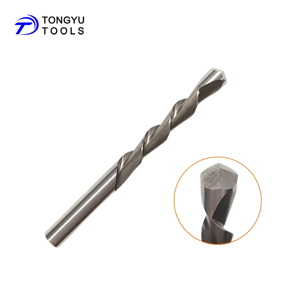 1/4" Drywall Cut-Out Bit Guide Point Piloted Tip Downcut Spiral HSS Router Bit for Cutting Window and Door Openings in Drywall.