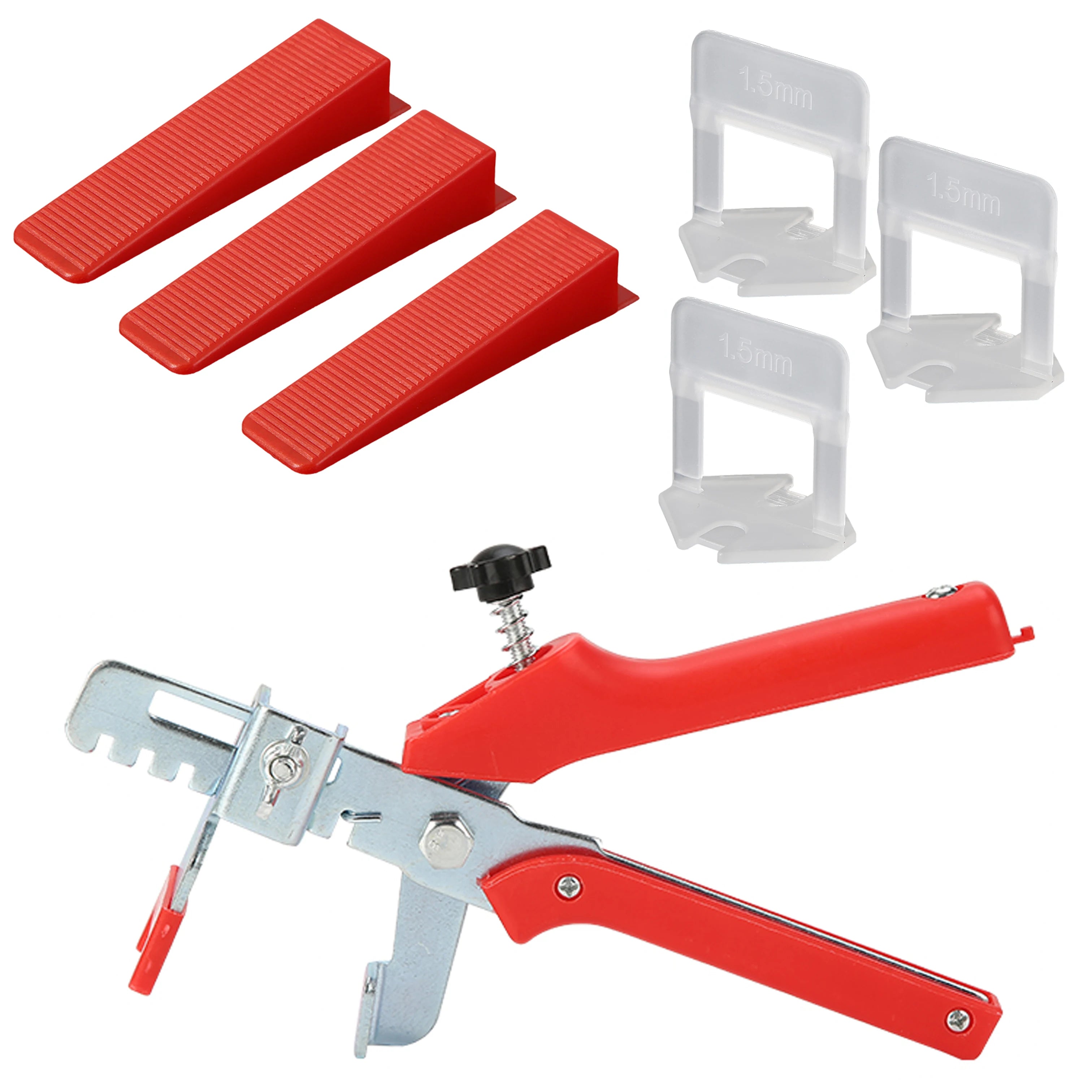Tile Leveling System Clips Upgraded Tiles Leveler Spacers for Professional and DIY Ceramic Tile and Stone Installation