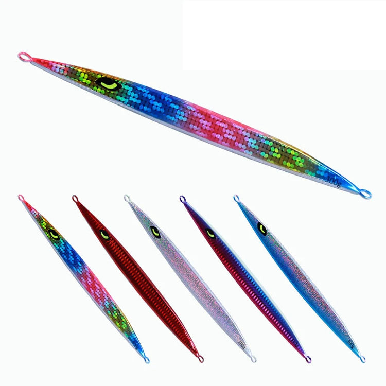 WEIHE 150G  200G 250G 300G Metal Jigging Spoon Artificial Bait Boat Fishing Jig Lures Metal Fishing Lure Fishing Bait