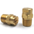YS Brass Cleaning Nozzle Flat Fan Nozzle HU Industrial Water Spray Cleaning Machine Flat Fan Nozzle