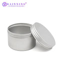 200g 200ml Professional Aluminum Packaging with Seamless Lid Metal Food Grade Aluminum Tin Can Jars for Food Storage Hair Mask