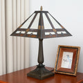 American Retro Mission Style Living Room Decoration Atmospheric Warm Handmade Villa Button Switch Large Table Lamp MegaBDM