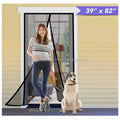 Wholesale Price High Quality Polyester Magnetic Screens Door Folding Anti-mosquito Door Curtains
