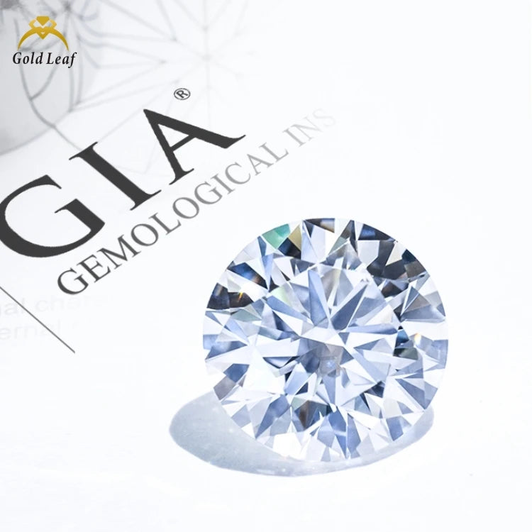 Goldleaf  Certified Loose Lab Diamond in round Brilliant Cut-1CT 2CT 3CT E Color VVS VS CVD Lab Grown Diamond IGI Certificate