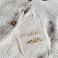 UMI Clear Acrylic Nursery Wardrobe Closet Hangers Dividers with Gold Printing Polished Surface 3.5x8 Inches