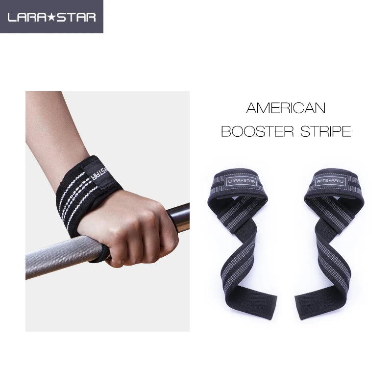 LS0725 Custom Fitness Safety Wrist Straps Power Strength Wraps Available at Factory Price for Weight Lifting