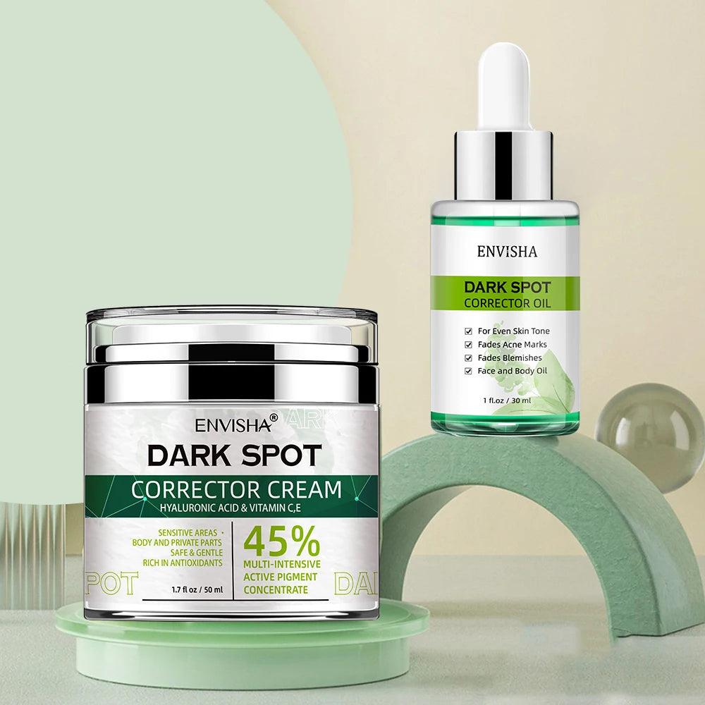 Hot Sale Bleaching Whitening Face Freckles Remove Corrector Cream Facial Dark Spot Remover Oil Serum