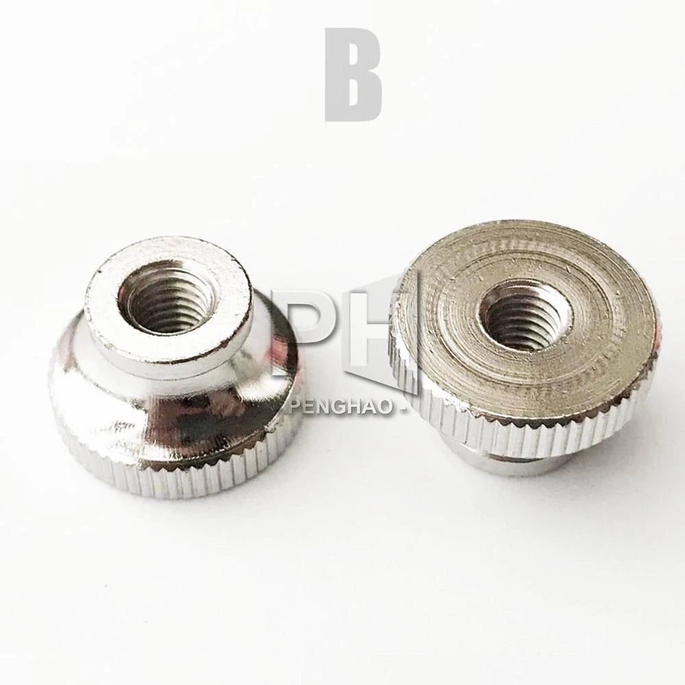 Steel Adjust Leveling Knurled Toolless Thumb Nut 3D Printer Spring Loaded Heated Bed Curtain Wall Tighten Thumbnut DIY