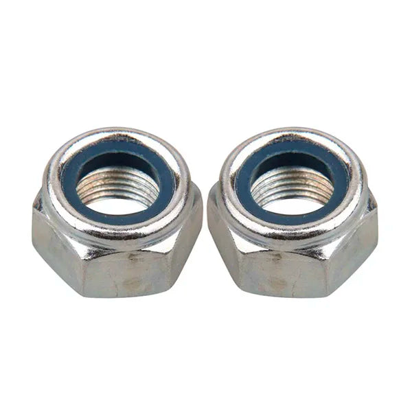 China Factory Stainless Steel Locknut Nylon White Insert Lock Nut Din985 Nylon Nut