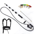 Pressure Washer Extension Wand Telescoping Wand Extension 18ft Long Telescoping Pole for Power Washer