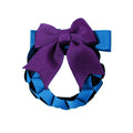 Christmas Metal Woven Ribbon Wreath Hair Clip 5cm Holiday Hair Accessory