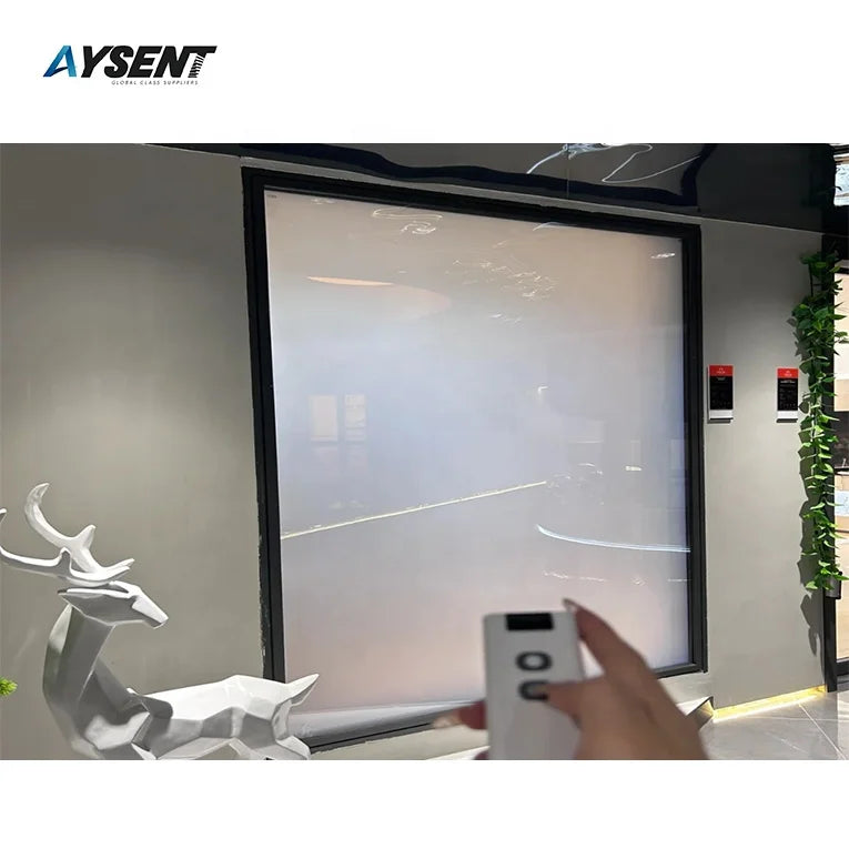 Modern Innovative ITO Frost Smart PET Glass Film Roll Self-Adhesive PDLC for Office Window Bathroom Exterior Decorative Building MegaBDM
