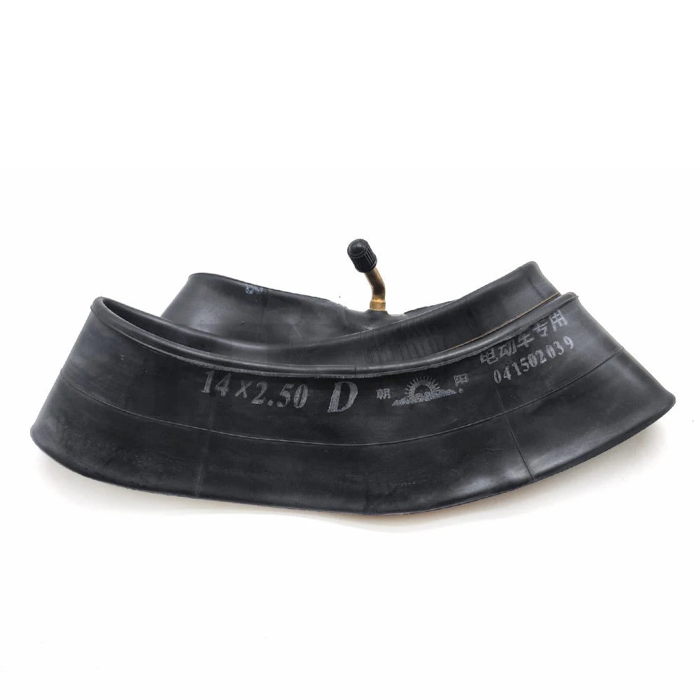 14*2.5inch Bike Inner Tube Camera Rubber Schrader Valve Tire Electric Bike E-bike Bicycle Tubes