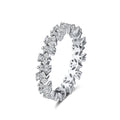 RINNTIN SR252 New 2021 Womens Jewelry Wholesale in Bulk 925 Sterling Silver Diamond  Rings
