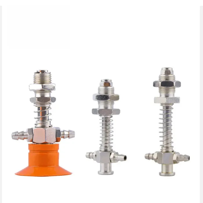 LADUNG Industrial Grade Aluminum Vacuum Cup Sucker Cling Gripper Holder Suction Base Mounting Bracket Robot Mechanical Arm OEM