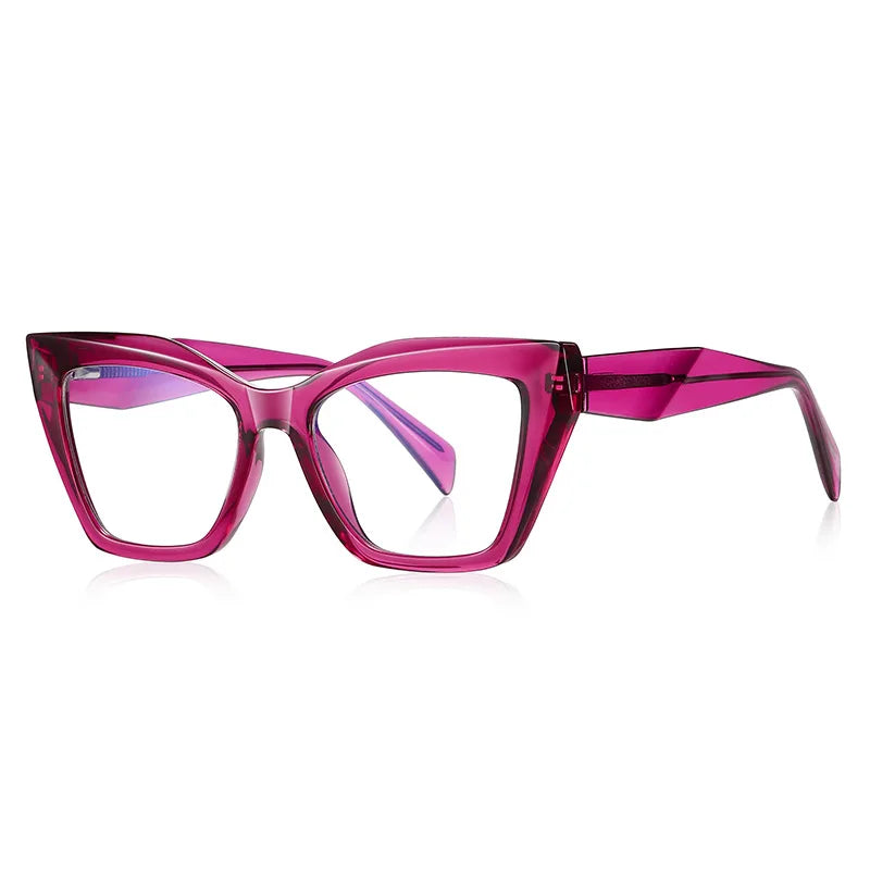 Twooo 2167 Decoration Trendy Quality TR90 Frame Blue Light Blocking Glasses