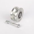 Wholesale Sliding Gate Roller Wheel Cable Guide Roller Wheel Steel Casting Sliding Gate Wheel #45 Steel V-Groove Cast Iron