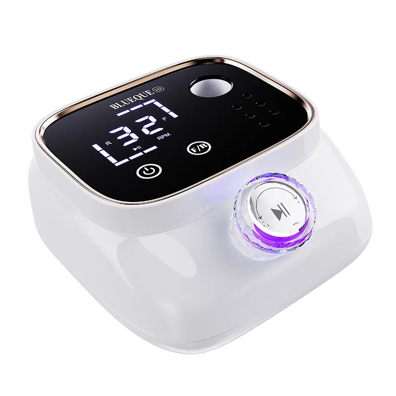 Professional Nail Efile with 45000RPMMultifunctional Large LCD Display for Acrylic NailsCustom OEM Manicure Tools High Quality