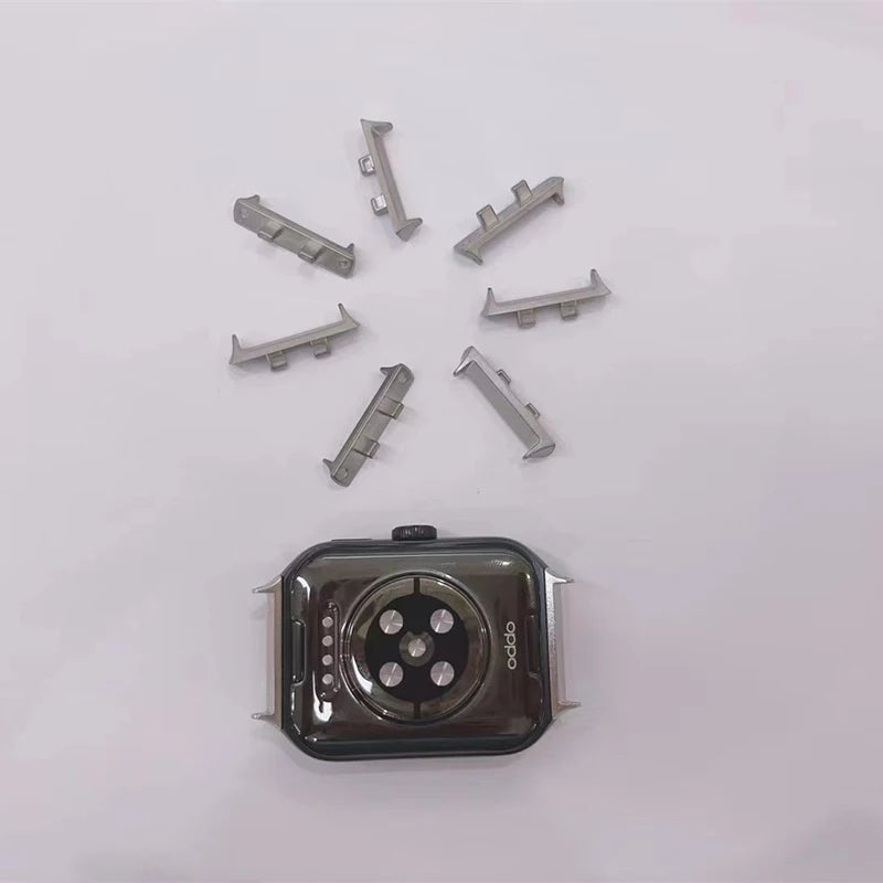 20mm 22mm 316L Stainless Steel Watch Lugs Clasps Connectors for Oppo Watch 3/3Pro Band Adapter