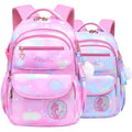 Sweet Lovely Buehlee Fashion Waterproof Student Backpack Zipper Animal Prints 20-36L Capacity Air Cushion Belt for Primary