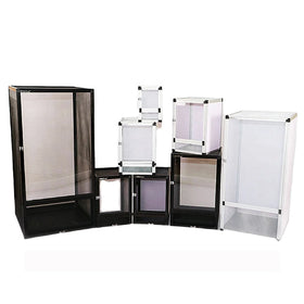 Foldable Reptile Terrarium Cage Large Snake Enclosure Extra Large Reptiles Habitat Chameleon Breeding Screen Cages Enclosure