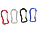 Portable Multifunctional Special Fish-Shaped Buckle Aluminum Alloy Carabiner for Backpacks