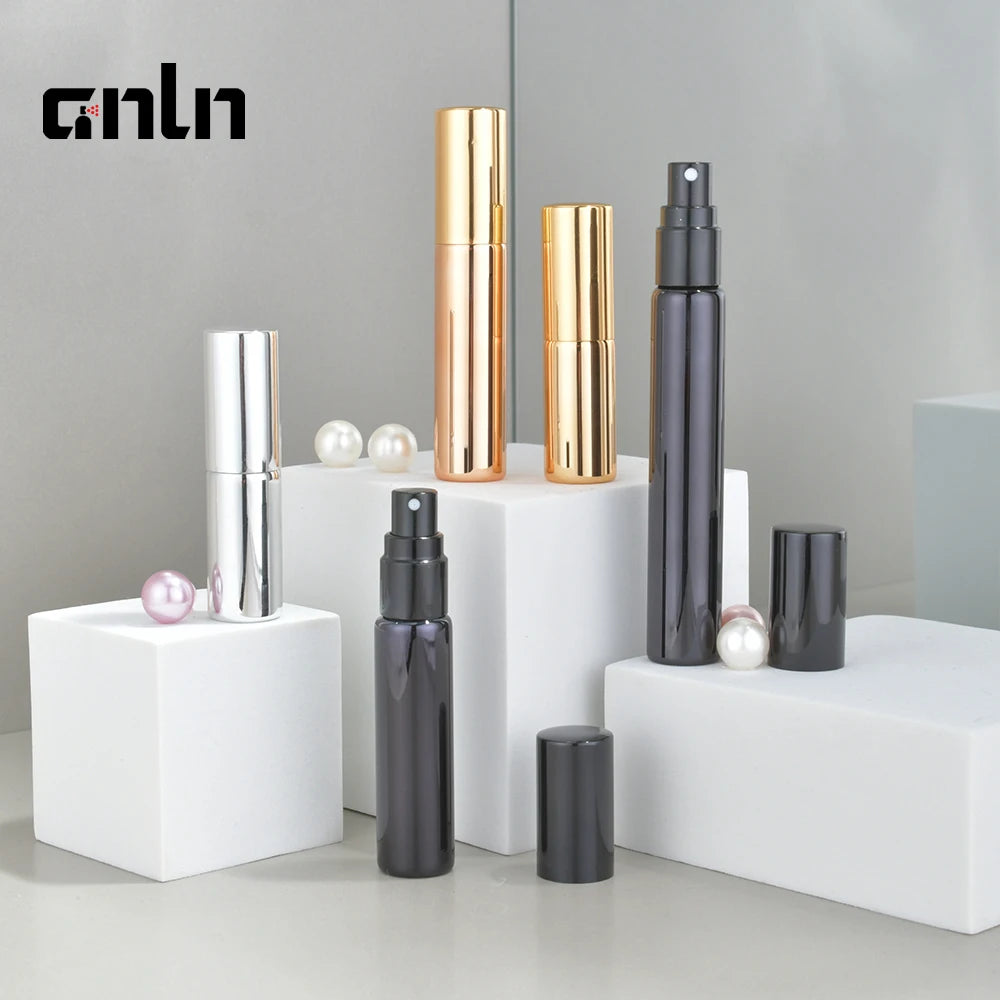 Customized 6ml 10ml 15ml Empty Portable Pump Sprayer Mini Portable Glass Atomizer Spray Perfume Bottles