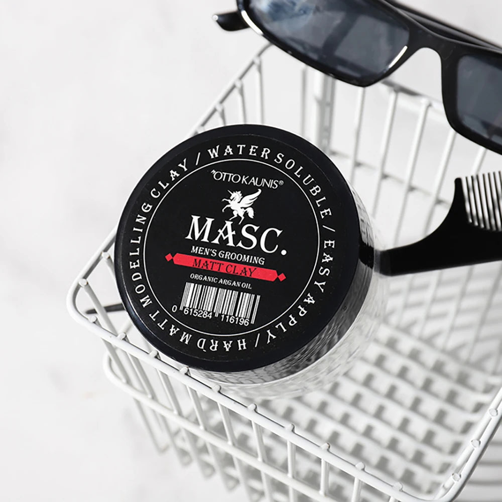 Private Label Hair Styling Products 80g Barber Shop Matt Clay Hair Wax