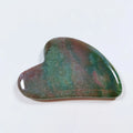 Huiying Popular Sale Natural Facial Indian Agate Heart Face Gua Sha Tool