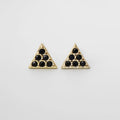 Hot Fashion 925 Sterling Silver Geometric Triangle Earrings for Women Girls Gift Fashion Statement Jewelry