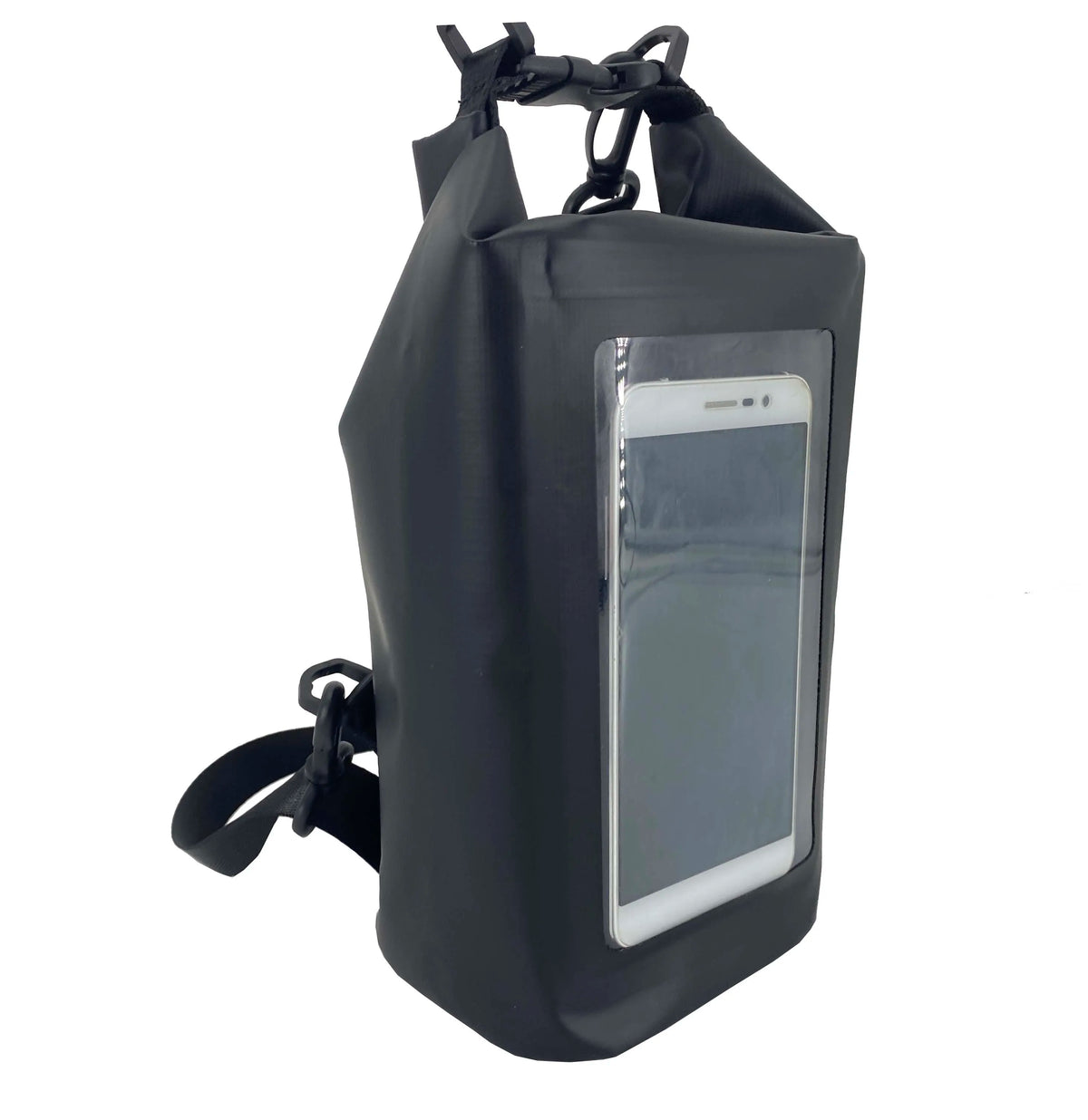Roll Top Waterproof Backpack Phone Case/Pouch - Boating & Kayak Accessories - Essentials for Camping Swimming Beach Fishing Raft