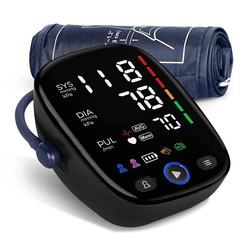 Ce Certified Customization Backlight LED Display Blood Pressure Monitor Big Screen Sphygmomanometer