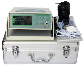 SANHE D-005 Single Ionizer Ion Spa Foot Detox Machine Massage Pads Belt 110V/220V Dual-User 30-Minute Treatment for Stress